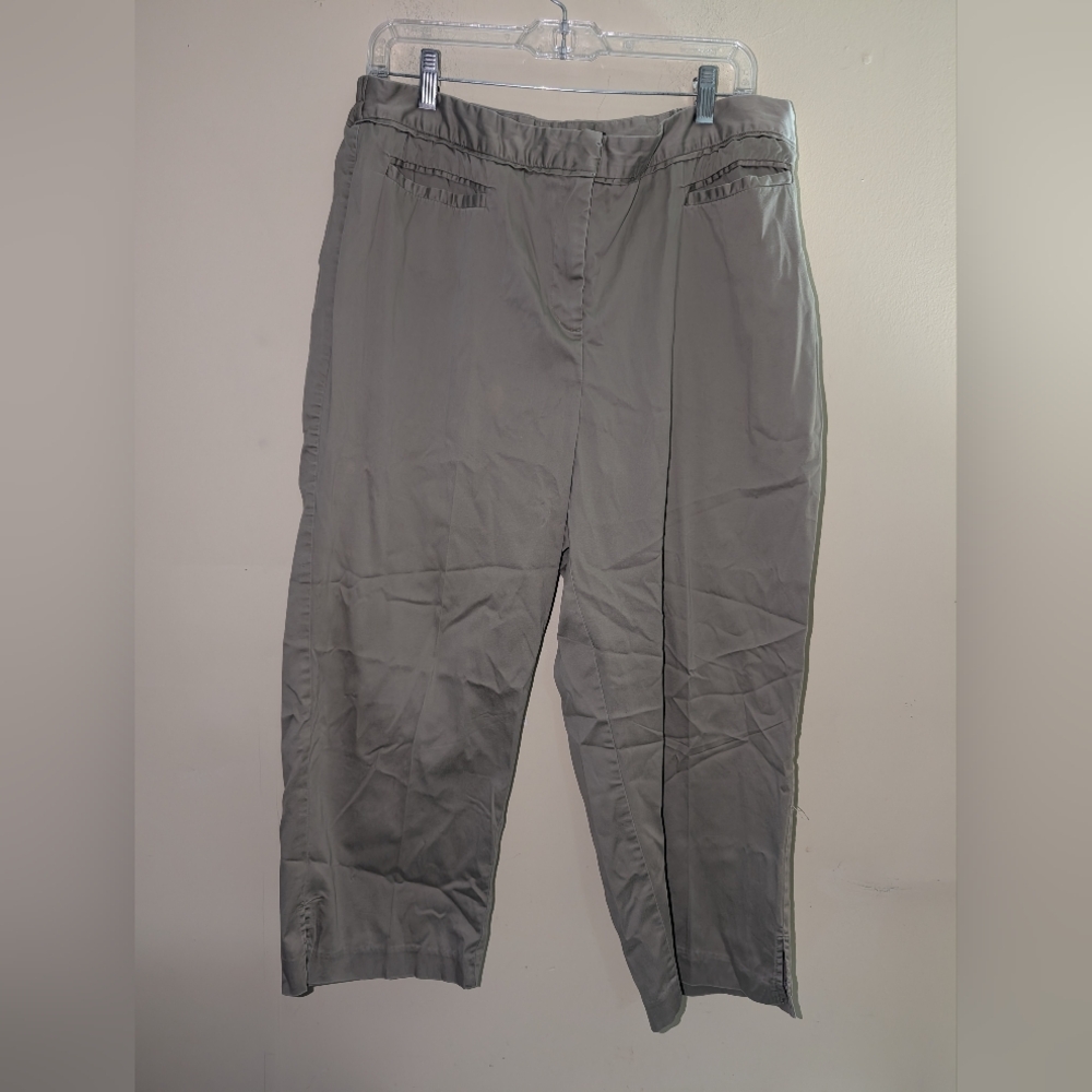 Maggie Barnes Size 16W Khaki Pants